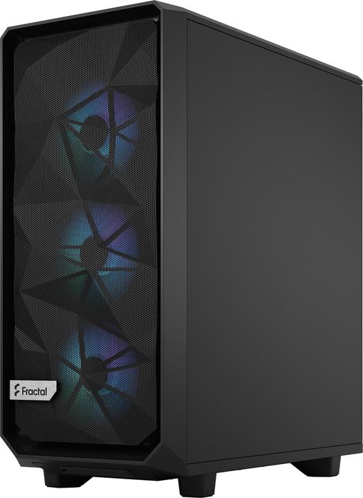 Productafbeelding Fractal Meshify 2 Compact RGB Zwart TG Licht (ATX, mATX, Mini-ITX)