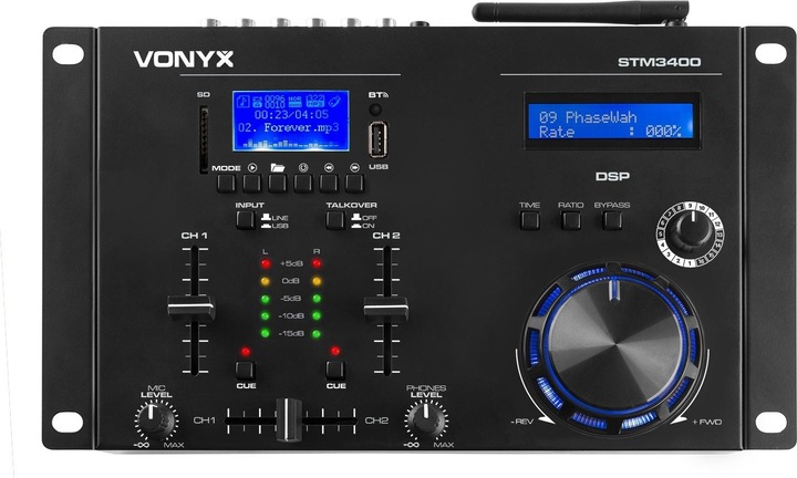 Actual product image Vonyx DJ mixer STM3400 (Battlemixer)