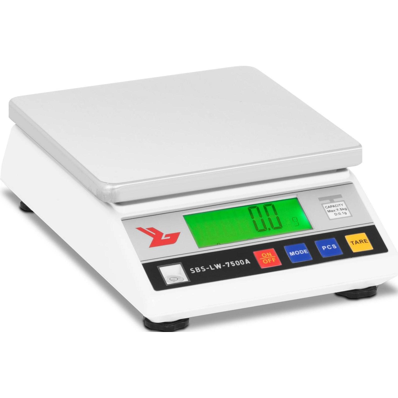 Steinberg, Feinwaage, Präzisionswaage Feinwaage Goldwaage Digitalwaage Laborwaage LCD 7500 g / 0,1 g