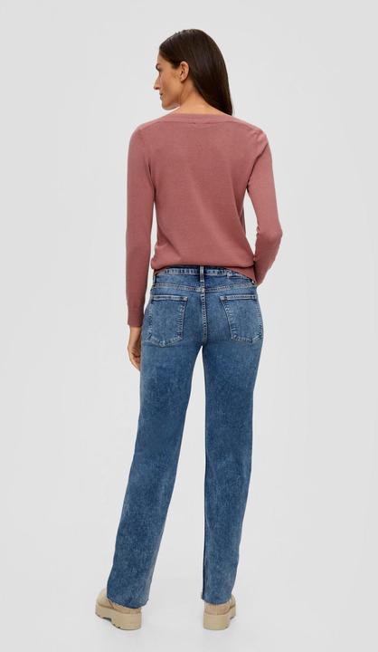 Produktbild s.Oliver Strickpullover Feinstrickpullover aus Viskosemix (44)