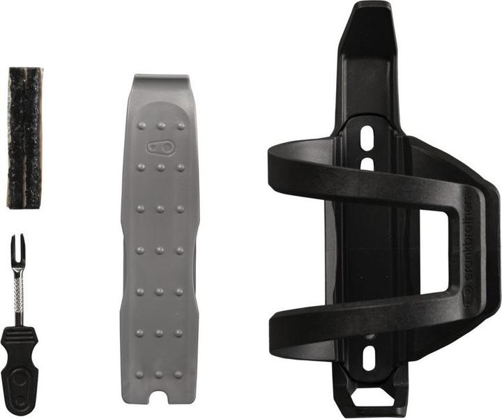 Produktbild Crankbrothers S.O.S. BC2 Side Entry Flaschenhalter + Reifenheber + Tubeless Repair Kit, black