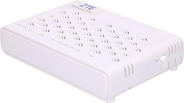 Actual product image ZTE F623 | ONT | WiFi, 1x GPON, 3x RJ45 100Mb/s, 1x RJ45 1000Mb/s, 1x RJ11, 1x USB