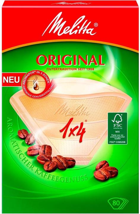 Actual product image Melitta Original 1x4