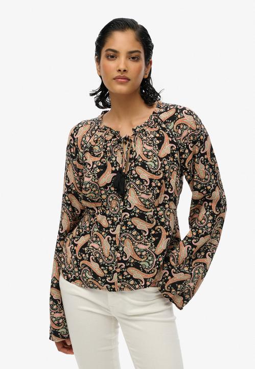 Actual product image Superdry Printed Ls Blouse (10XL)