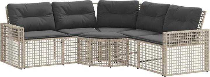Actual product image vidaXL 10-piece garden lounge set with cushions