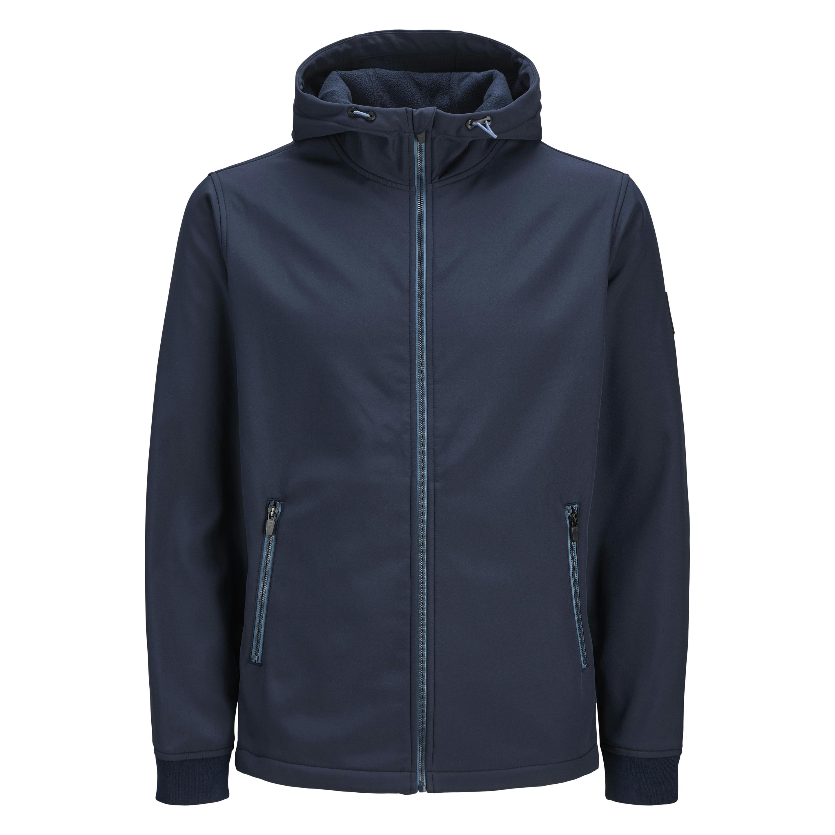 Jack & Jones, Herren, Outdoorjacken, Jrebwood Softshell Jacket (L), Blau, L