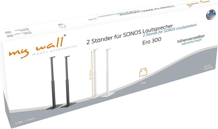 Actual product image Me and My Load: 5 kg, height: 700 - 1270 mm, content: 2 pieces, black (Set, Stand, Height-adjustable)