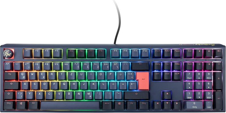 Image du produit Ducky One 3 Cosmic Blue Clavier de jeu, RGB LED - MX-Blue (DE, Filaire)