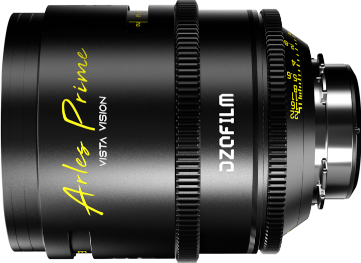Actual product image Dzofilm Arles 25mm T1.4 FF/VV Prime Cine Lens for PL (imperial) (PL, full size)