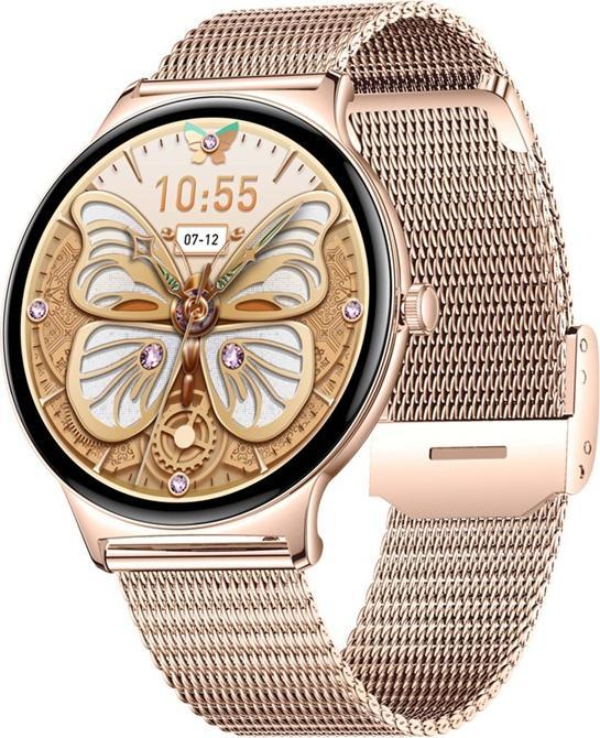 Actual product image Colmi V89 smartwatch (stainless steel gold) (43 mm)