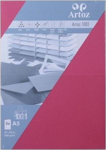 Produktbild Artoz 1001 Karten olive (A5, 220 g/m²)