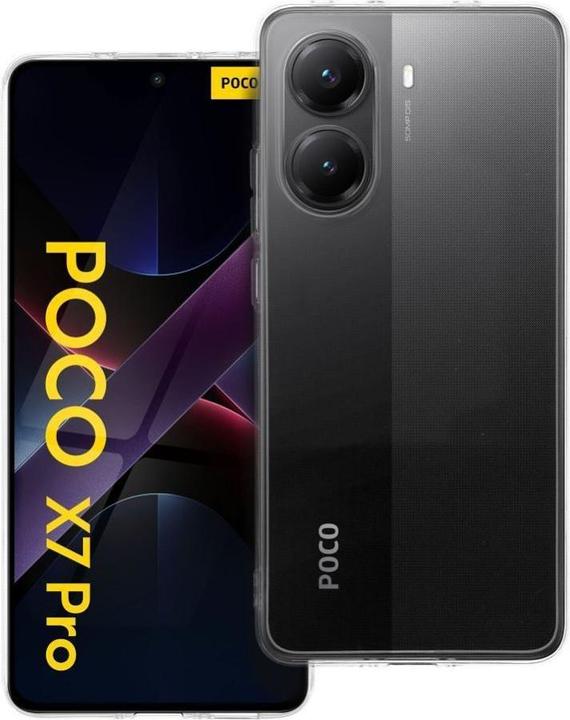 Produktbild OEM Back panel cover CLEAR Case 2 mm for XIAOMI POCO X7 PRO (camera protection) transparent (Xiaomi Poco X7 Pro)