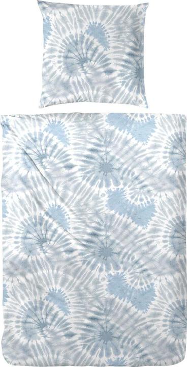 Actual product image Enrico Coss Bettwäsche Glendale blau (Bedding set, 155x220 cm + 80x80 cm)