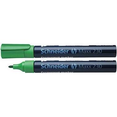 Thumbnail - Schneider, Marker, Permanentmarker Maxx 230 Strichstärke: 1-3 mm Schreibfarbe: grün (Grün, 3 mm, 1 x)
