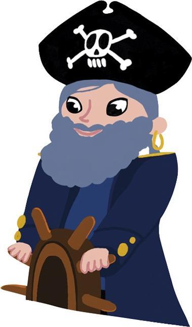 Produktbild My Mandarine Motivsticker Story 2 in 1 Set Piraten