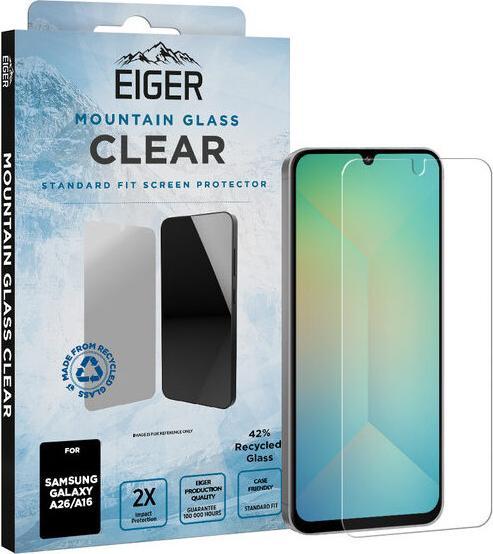 Eiger SP Mountain Glass Clear Galaxy A26/A16 (1 Piece, Samsung Galaxy A26, Samsung Galaxy A16)
