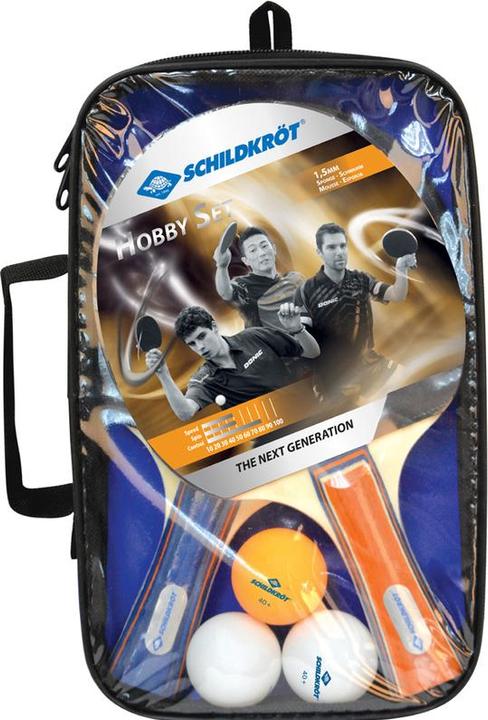 Actual product image Schildkröt Donic-Schildkröt 788602 - Hobby table tennis set for 2 players, 2 bats, 3 balls, bag