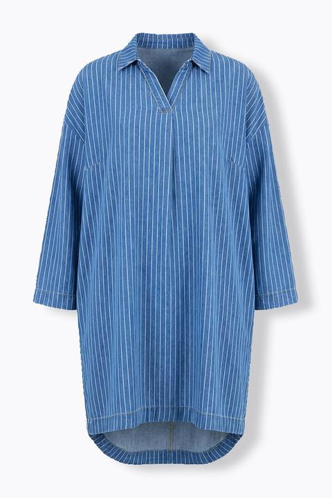 Image du produit Laurasøn Robe rayée en denim, manches longues (48)