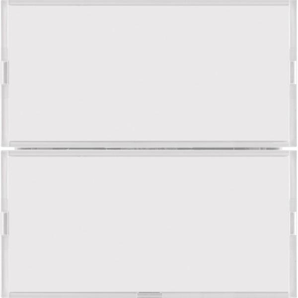 Berker Tastsensor 2fach Komfort 80162780 KNX S.1/B.3/B.7 für ws und polarws, Taster + Schalter, Weiss