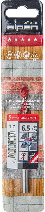 Actual product image Alpen Twist drill (6.5 millimetres)