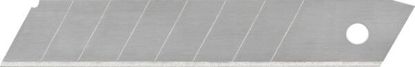 Ecobra Cutter Klingen 18 mm, Stahl, 7 Sollbruchstellen, 10 Klingen (Ersatzklinge)
