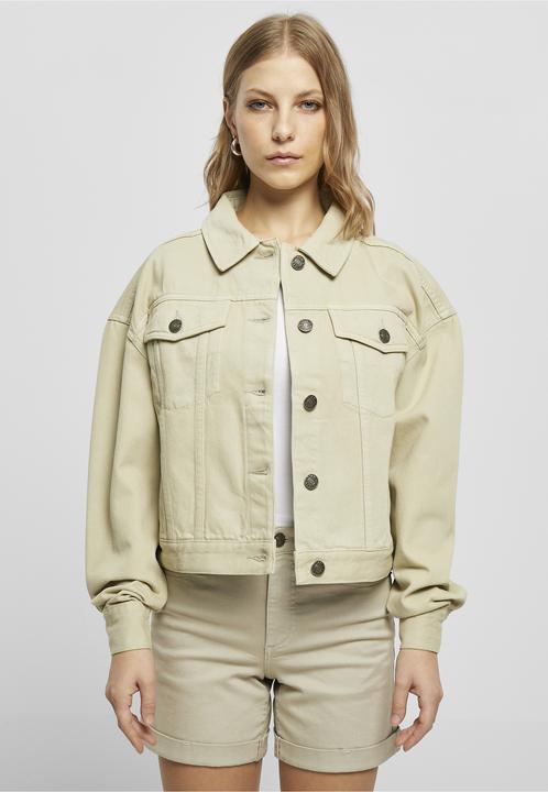 Actual product image Urban Classics Ladies Oversized Colored Denim Jacket - 73203 (M)