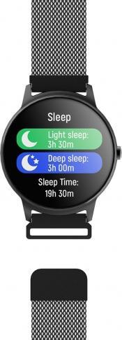 Image du produit Forever ForeVive 2 SB-330 Montre intelligente noire (42 mm)