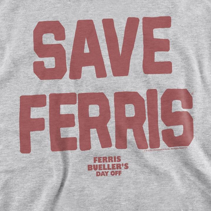 Produktbild Ferris Bueller´s Day Off Ferris Bueller's Day Off Save Ferris Sweatshirt (M)