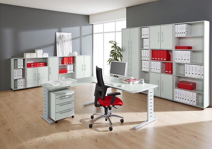 Produktbild Schäfer Shop Select Regal Moxxo IQ, Holz, 3/6 Fächer, 3/6 OH, B 801 x T 362 x H 1115/2168 mm + 1x... (80 x 36.5 x 111.5 cm)