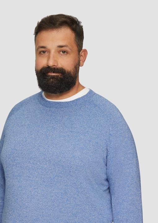 Image du produit S.Oliver Strickpullover Strickpullover mit Rippbündchen (XXL)