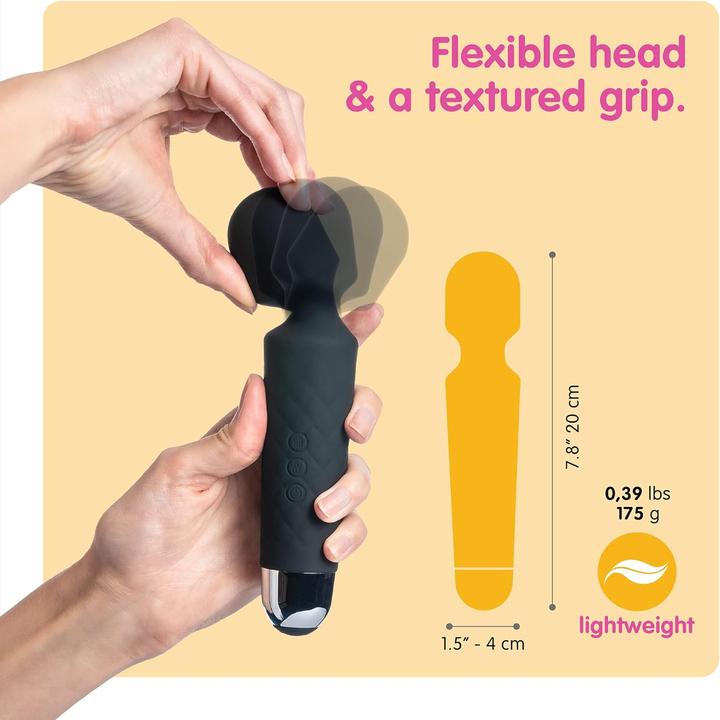 Produktbild Oliver James Vibrator, Schwarz