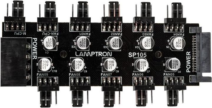 Actual product image Lamptron SP105 Stroke (10 Fan)