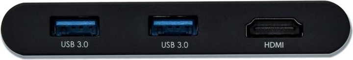 Produktbild i-tec USB C HDMI Travel Adapter PD/Data (USB-C, 4 Ports)