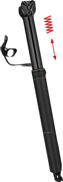 Produktbild Ergotec Sattelstütze VIPER Up & Down S 34.9 x 397 80mm Offset 0mm AL 6066 T6 SafetyLevel6 (34.90 mm)