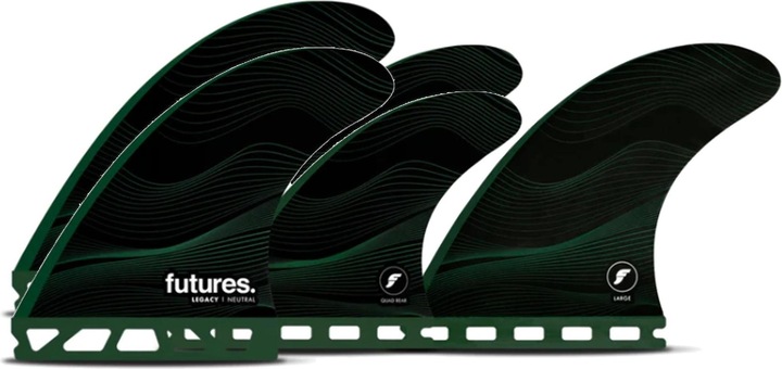 Produktbild Futures Quad Thruster 5 Fin Set F8 Legacy Honeycom