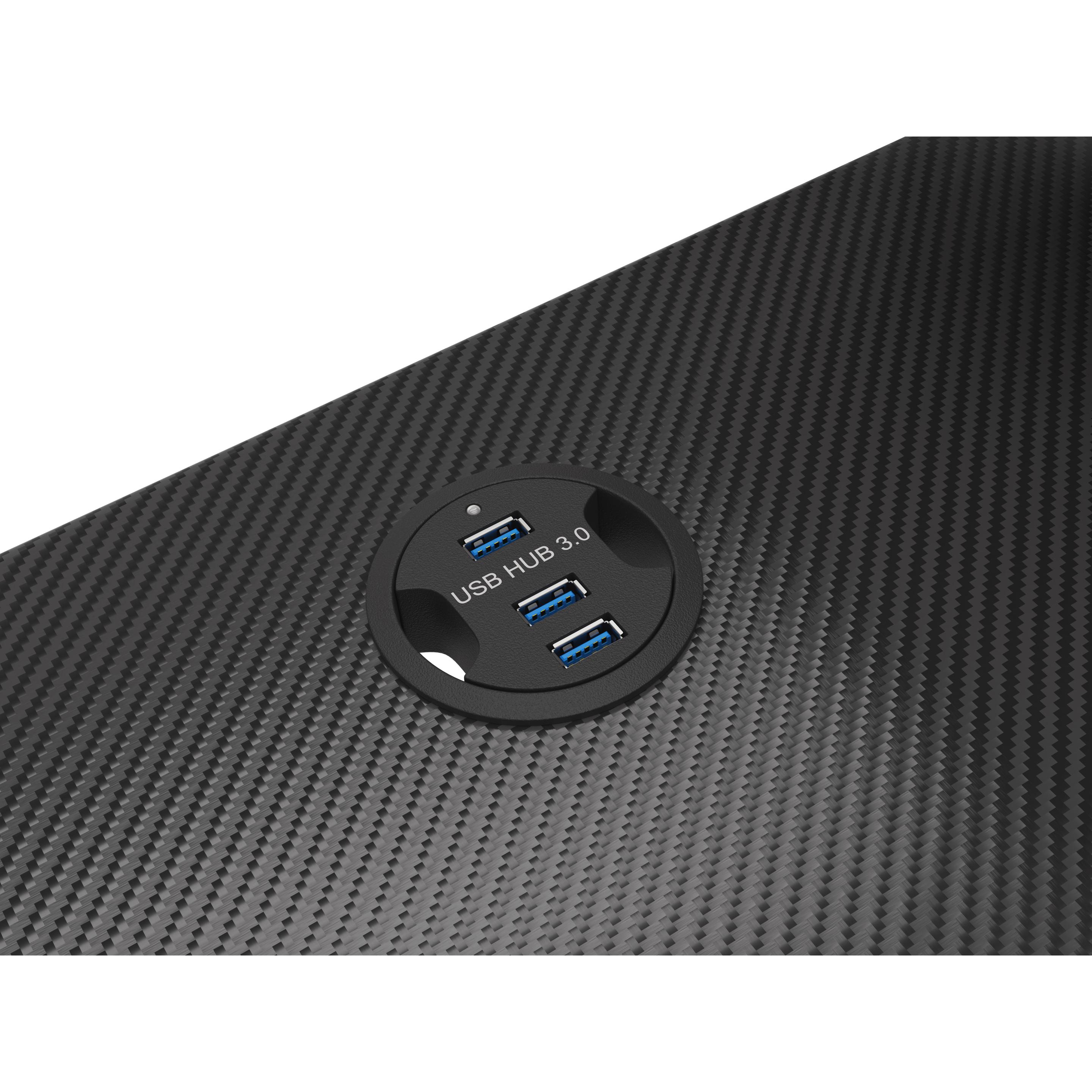Thumbnail - Genesis HOLM 300 RGB, Gaming Tisch, Schwarz