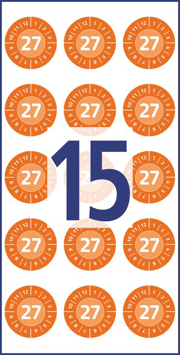 Produktbild Avery Prüfplaketten