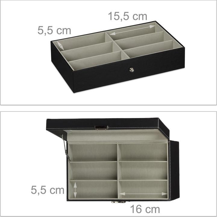 Actual product image Relaxdays Brillenbox (33.50 cm)