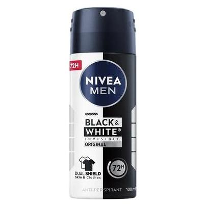 Nivea, Deodorante, Nivea Black&,White Invisible Antyperspirant W Sprayu 100Ml