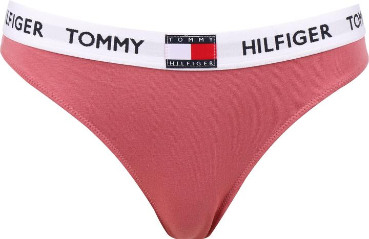 Produktbild Tommy Hilfiger Damen String Thong mit Stretch, Rosa (English Pink), S (S)