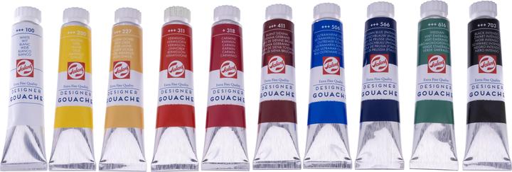 Image du produit Talens Gouache Extra Fine Quality Set 10x20ml (20 ml)