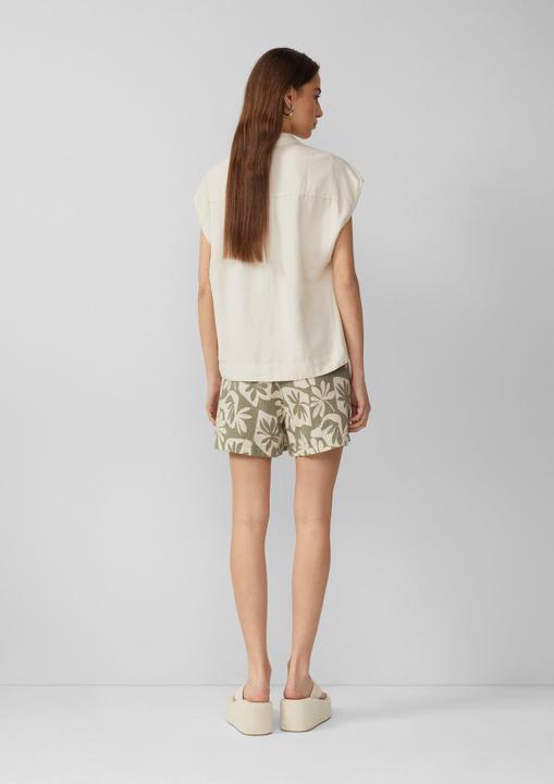 Produktbild S.Oliver Bluse Leinenmix-Bluse (38)