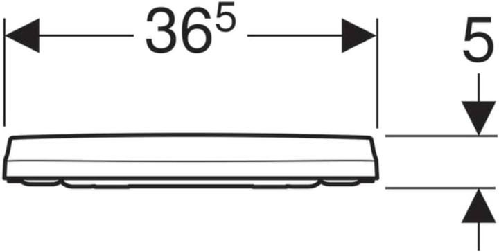 Actual product image Geberit WC seat iCon