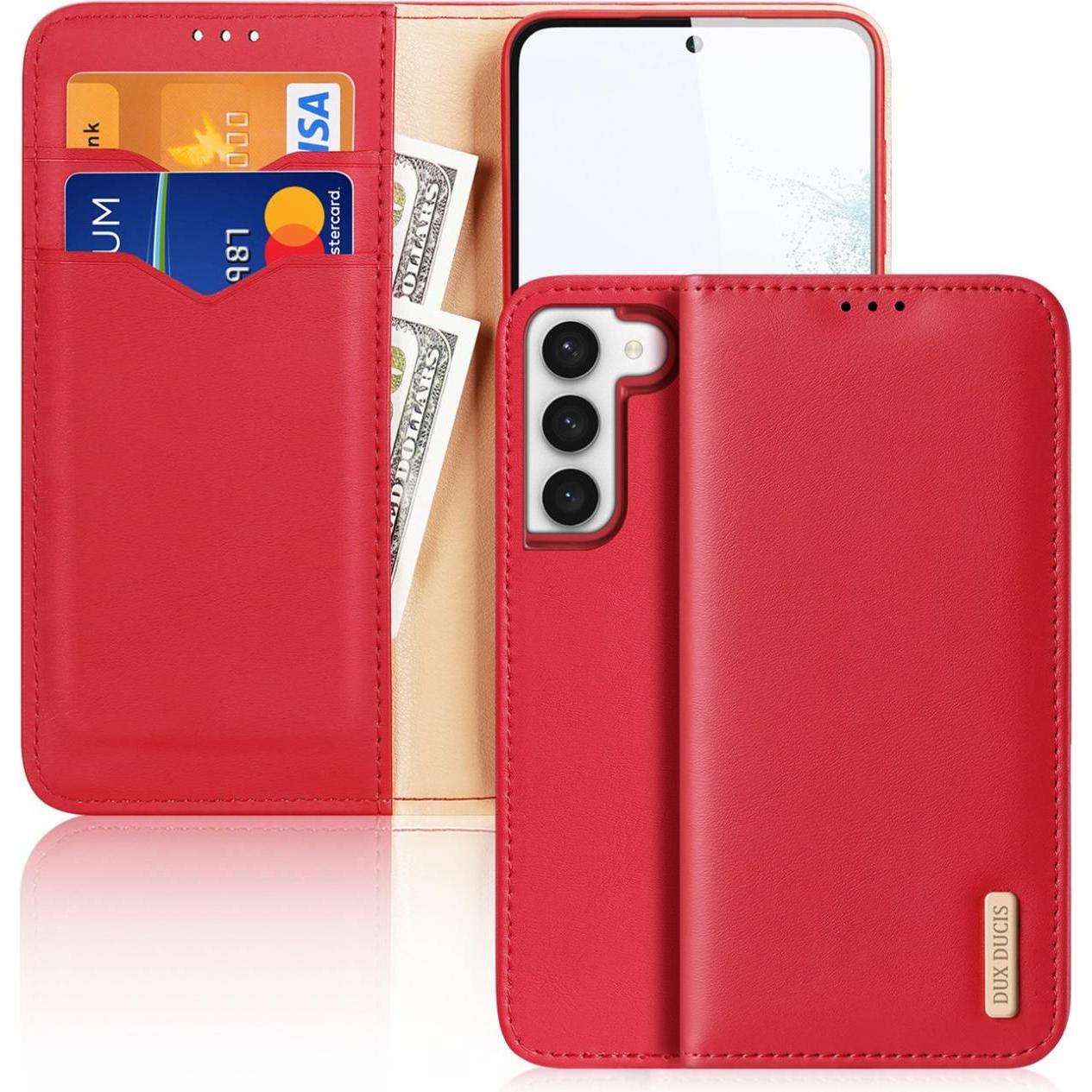 Dux Ducis Galaxy S23+ - HIVO Series Etui rot (Samsung Galaxy S23+), Smartphone Hülle, Rot