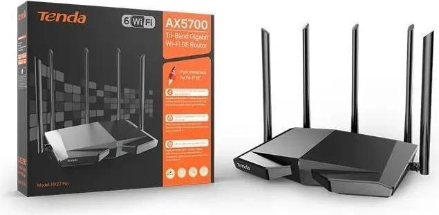 Image du produit Tenda RX27 PRO Routeur WiFi 6e AXE5700