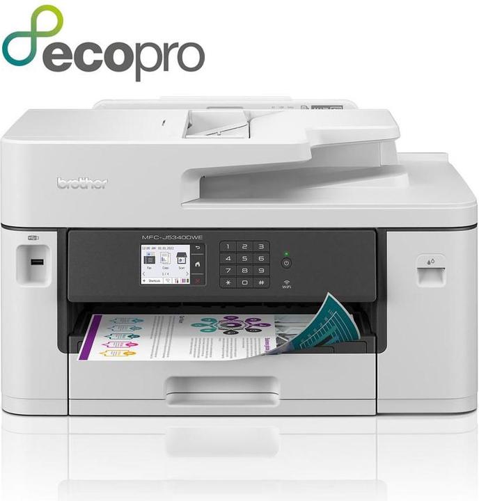 Actual product image Brother MFC-J5340DWE (Ink, Colour)
