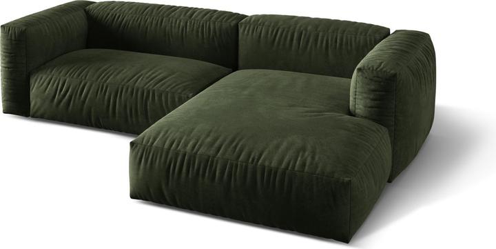 Image du produit Micadoni Canapé D'Angle Droit Modulaire, "Martina", 2 Places, 283x176x75 Fabriqué en Europe (Canapé d'angle, Canapé modulaire)