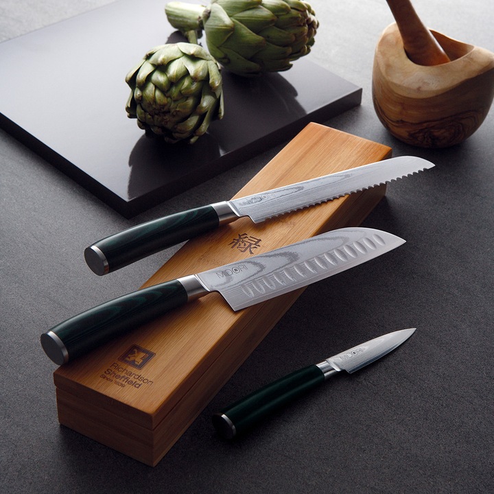 Produktbild Richardson Sheffield MIDORI Allzweckmesser, dunkelgrün (12.50 cm)