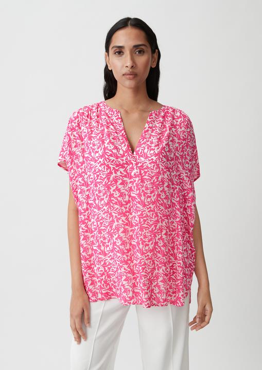 Immagine prodotto Comma Bluse Viskosebluse mit Raffung (S)