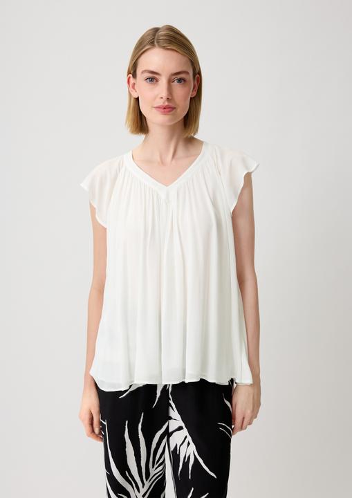 Immagine prodotto Comma Bluse Crêpe-Bluse mit Raffung (38)